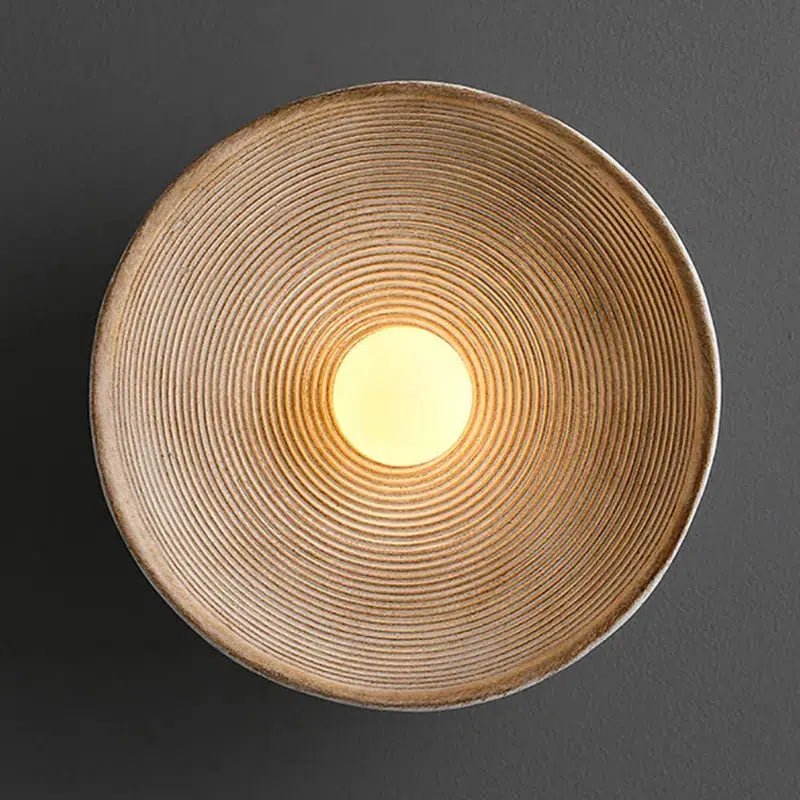 Sculptural Wall Light | Minimal Round Design