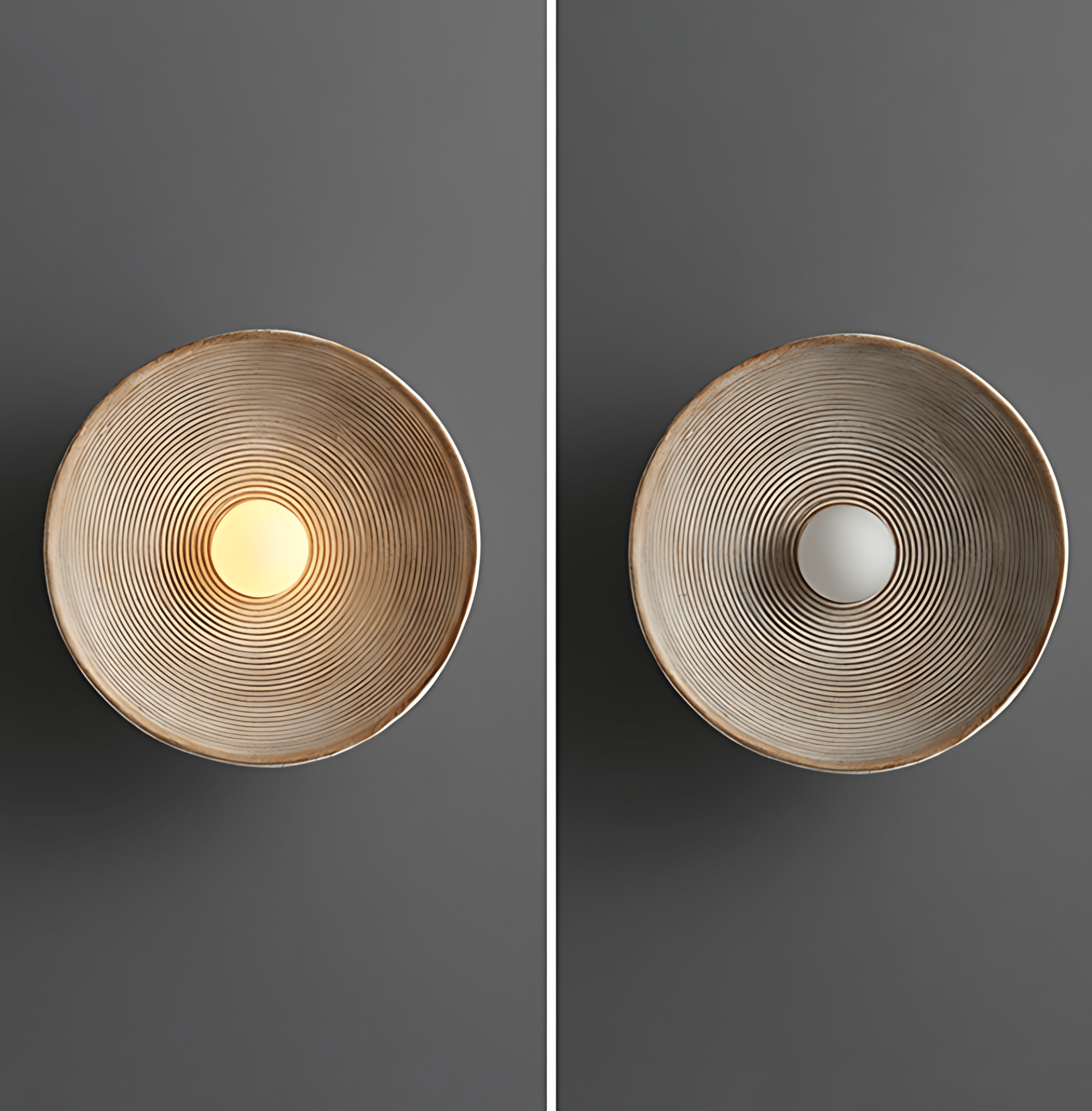 Sculptural Wall Light | Minimal Round Design