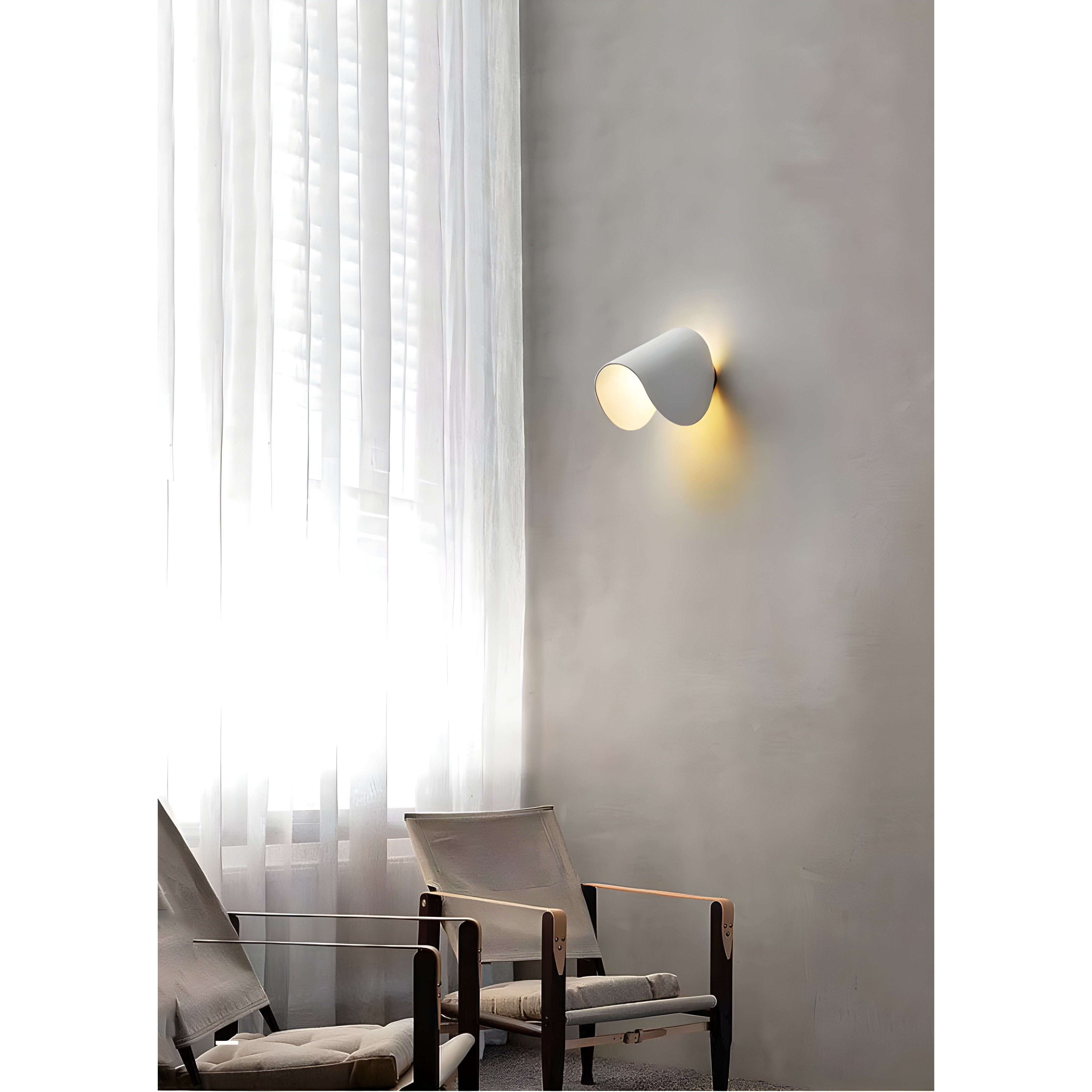 Modern LED Wall Light |  Minimalist Indoor Wall Sconce Up Down Ambient Lighting