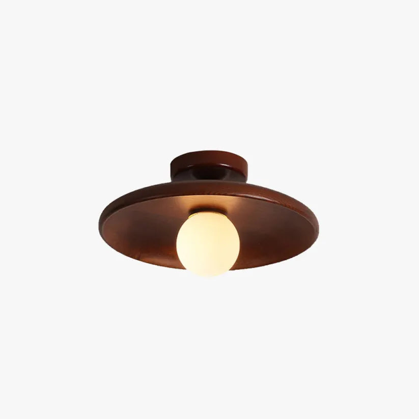 Japanese Style Ceiling Light | Semi Flush