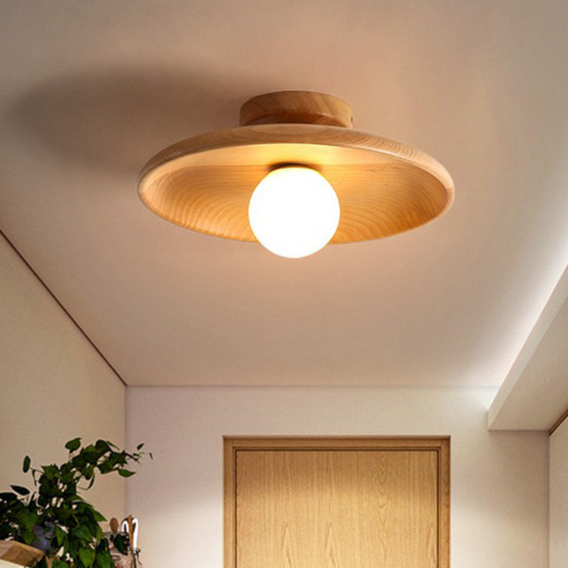 Japanese Style Ceiling Light | Semi Flush