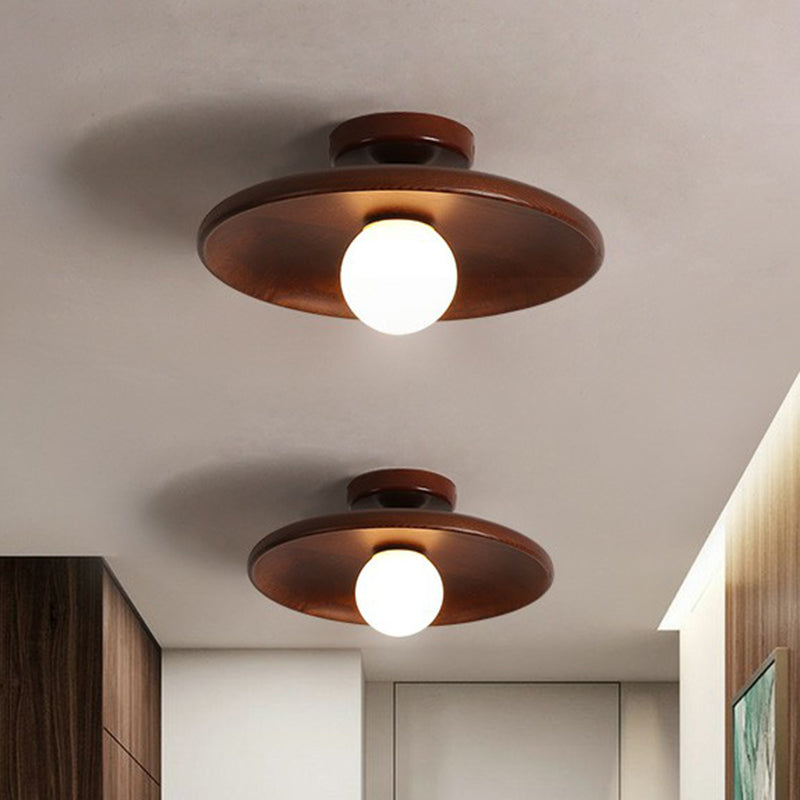 Japanese Style Ceiling Light | Semi Flush