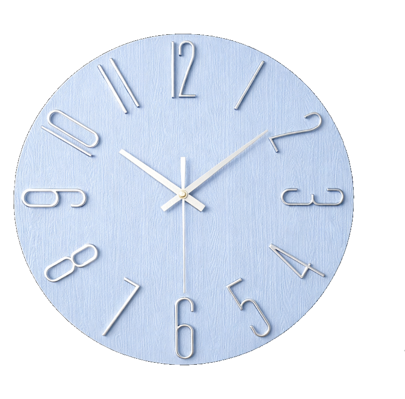 Modern Wall Clock | Minimalist Quartz For Living Room