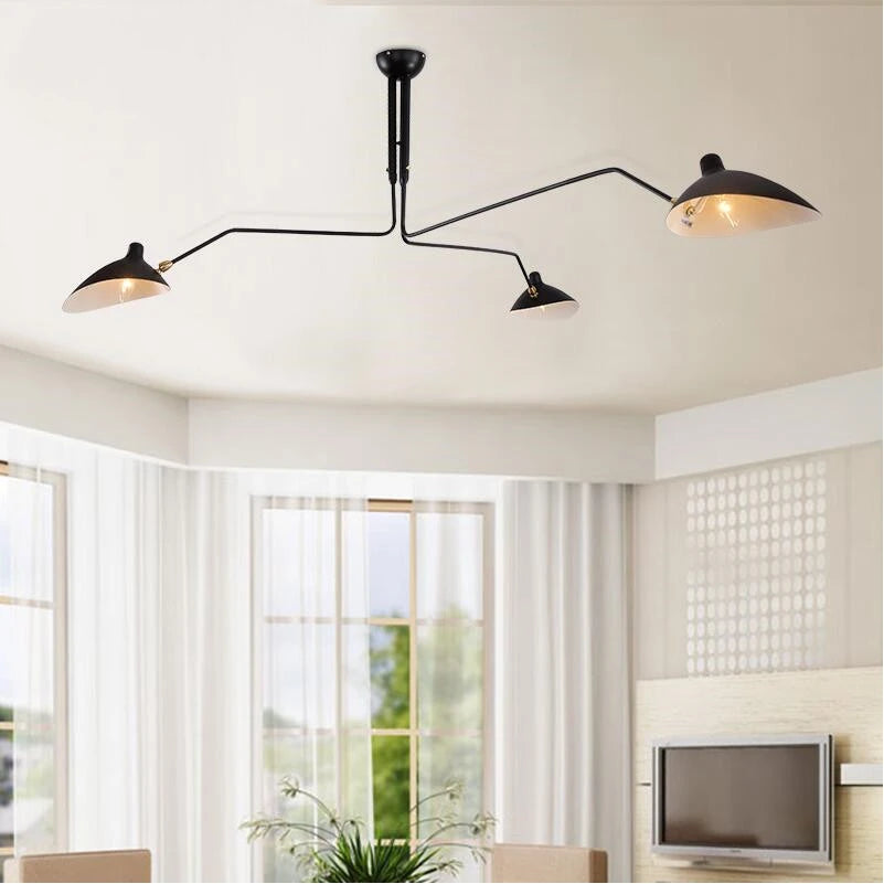 3 Arm Ceiling Light | Adjustable Modern Lighting