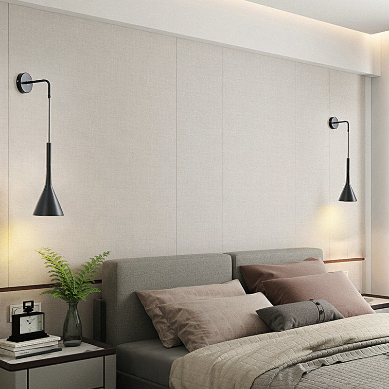 Scandinavian Wall Light | Adjustable Cord Sconce