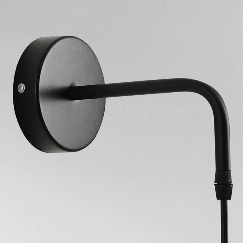 Scandinavian Wall Light | Adjustable Cord Sconce