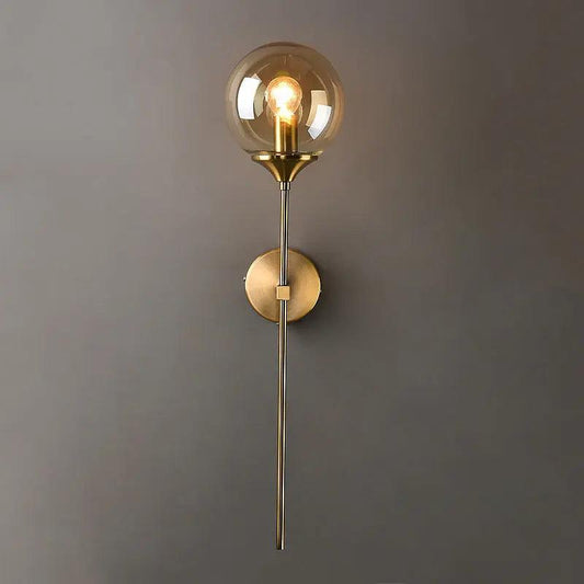 Modern Globe Wall Light | Wall Sconce For Living Room Bedroom & Dining Room