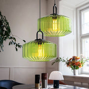 Ribbed Pendant Light | Dining Table Kitchen Island