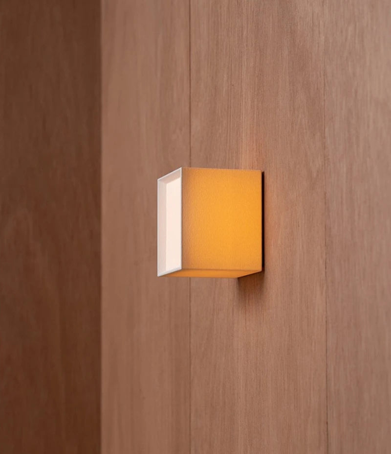 Cube Wall Light | Japanese Style Ambient Lighting For Bedroom Living Room
