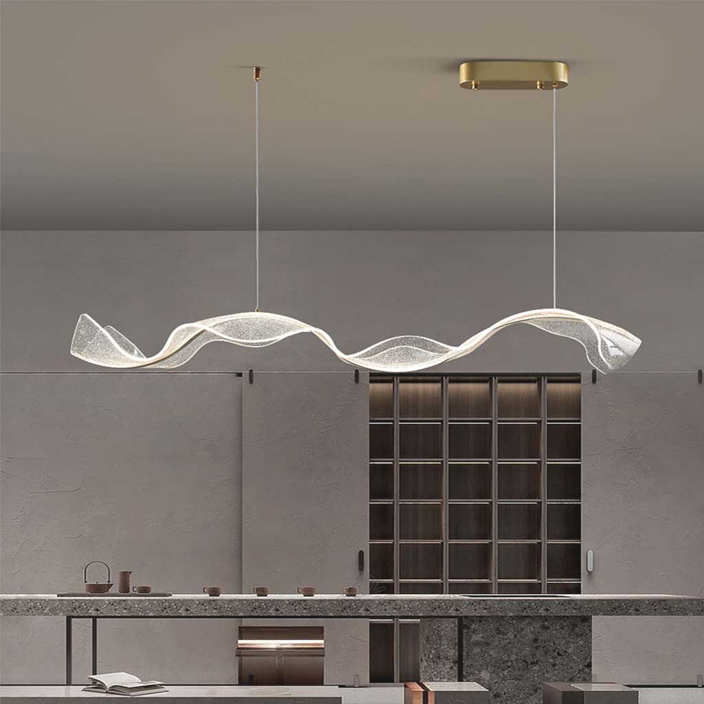 Wave Pendant Light | Modern Statement Ceiling Lighting