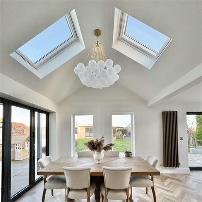 Bubble Cluster Chandelier | Statement Ceiling Light For Dining Room Living Room