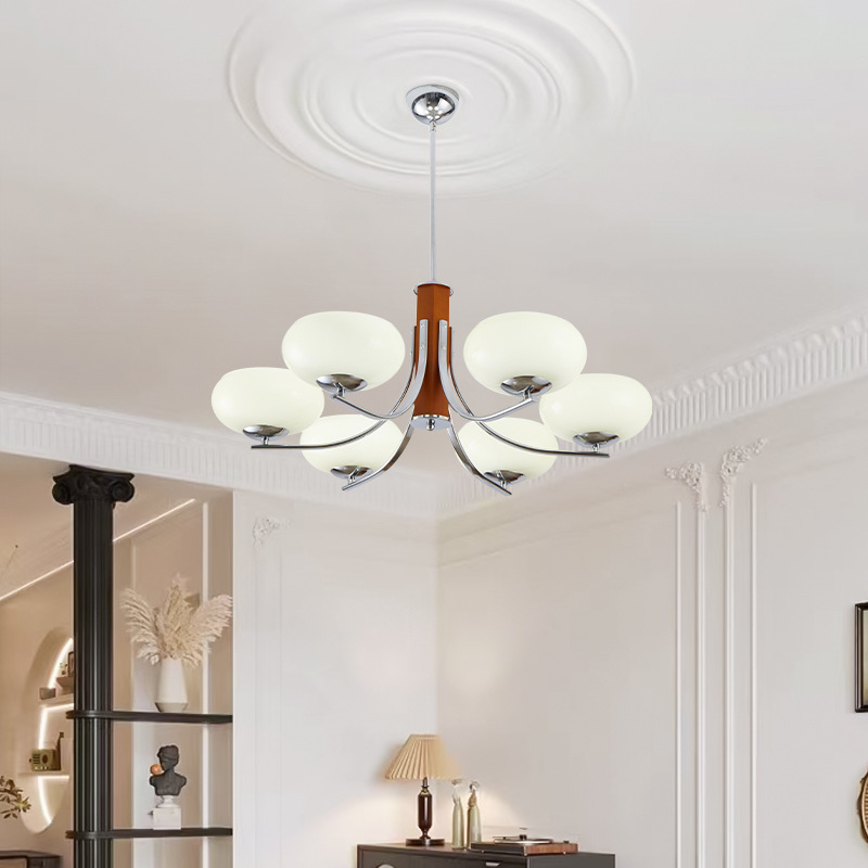 Bauhaus Style Chandelier | Ceiling Pendant Light for Living Room Dining Room