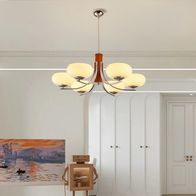 Bauhaus Style Chandelier | Ceiling Pendant Light for Living Room Dining Room