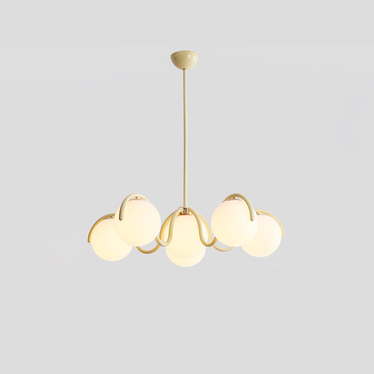 Modern Ball Chandelier | Dining Room Kitchen