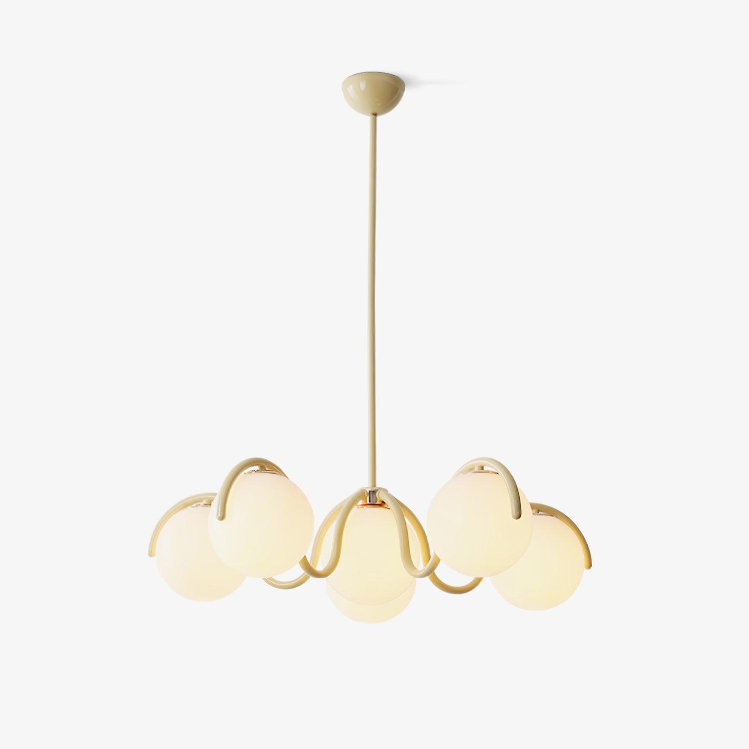 Modern Ball Chandelier | Dining Room Kitchen