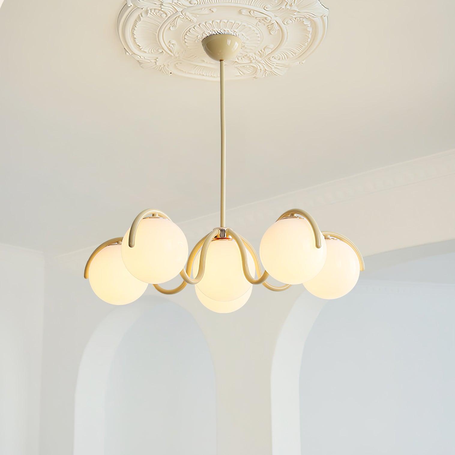 Modern Ball Chandelier | Dining Room Kitchen