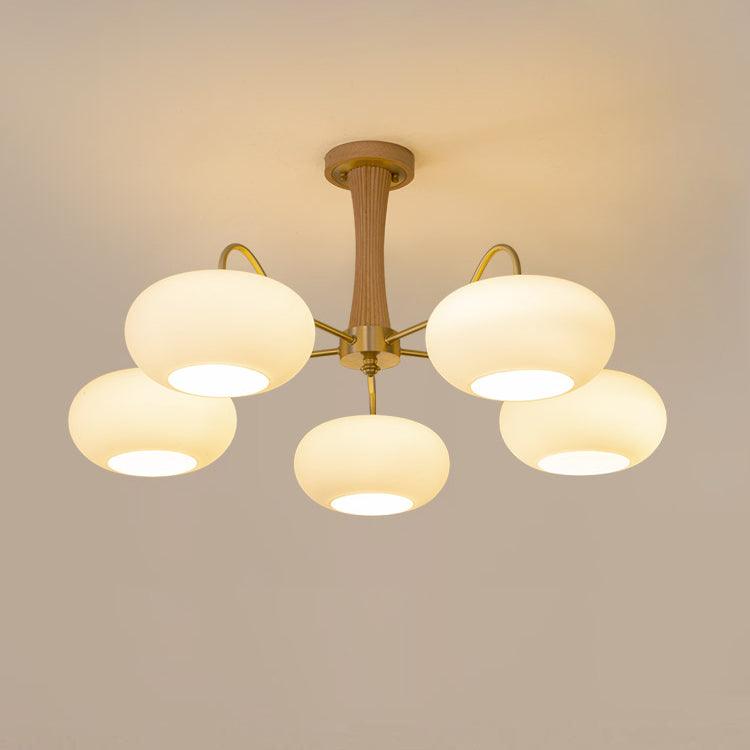Dome Ceiling Light Semi Flush Chandelier