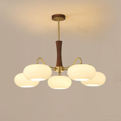 Dome Ceiling Light Semi Flush Chandelier