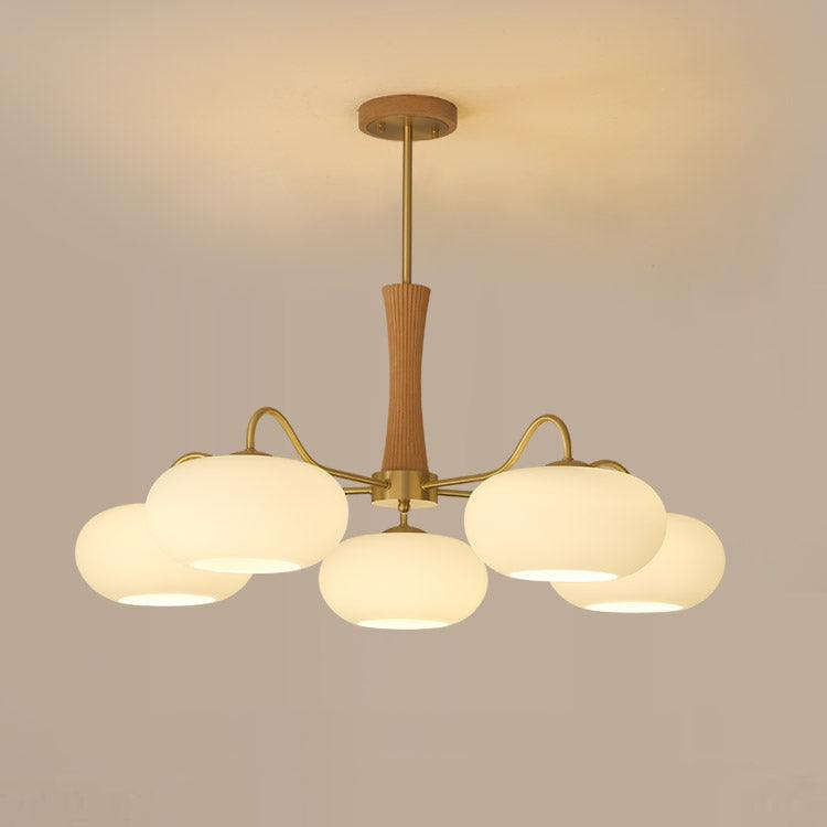 Dome Ceiling Light Semi Flush Chandelier