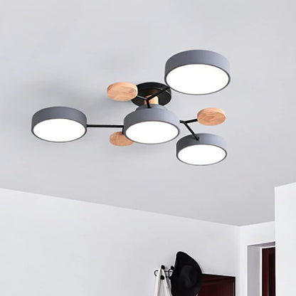 LED Ceiling Light | Multi Head Flush Mount For Bedroom Living Room