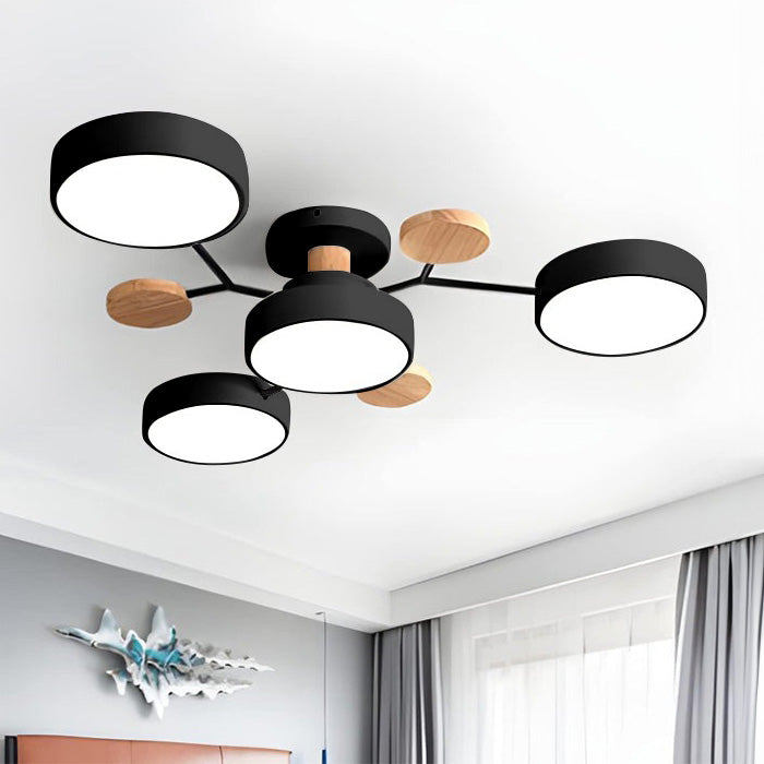 LED Ceiling Light | Multi Head Flush Mount For Bedroom Living Room