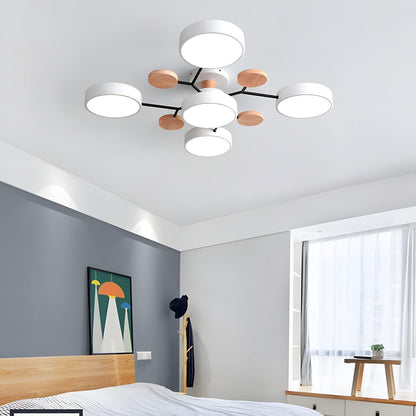 LED Ceiling Light | Multi Head Flush Mount For Bedroom Living Room