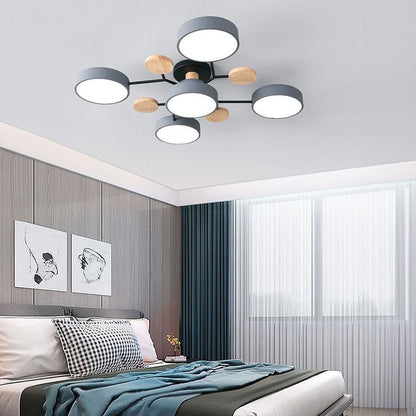 LED Ceiling Light | Multi Head Flush Mount For Bedroom Living Room