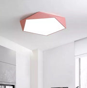 Geometric Ceiling Light | Dimmable LED Flush Mount