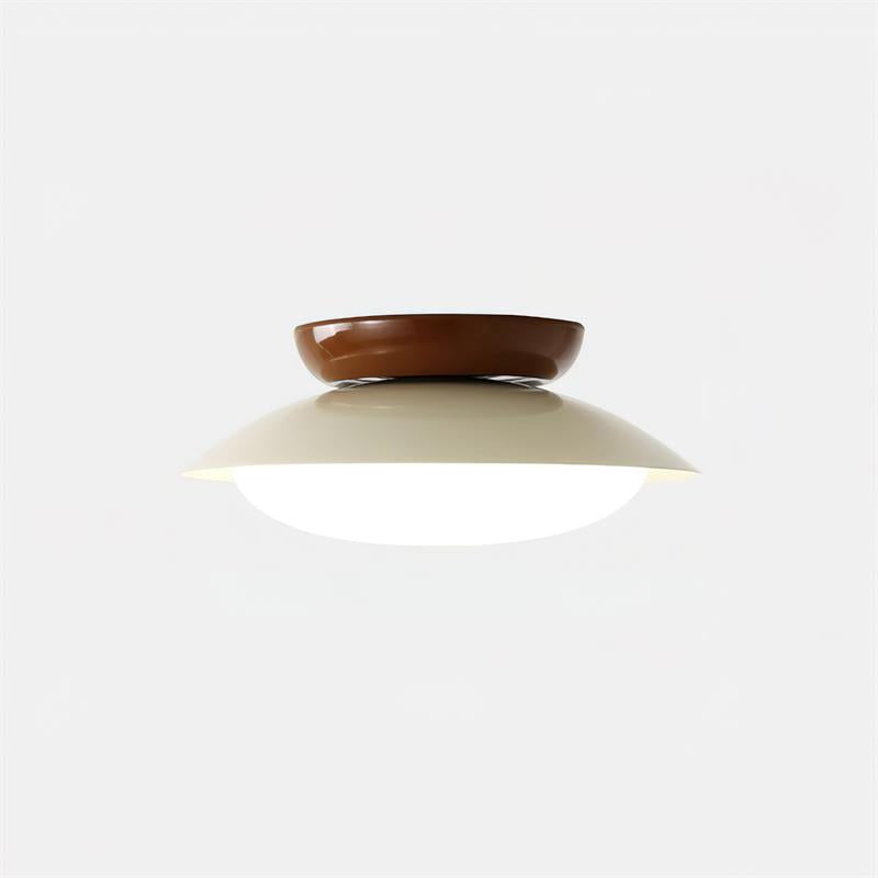 Modern Dome Ceiling Light | LED Semi Flush Mount
