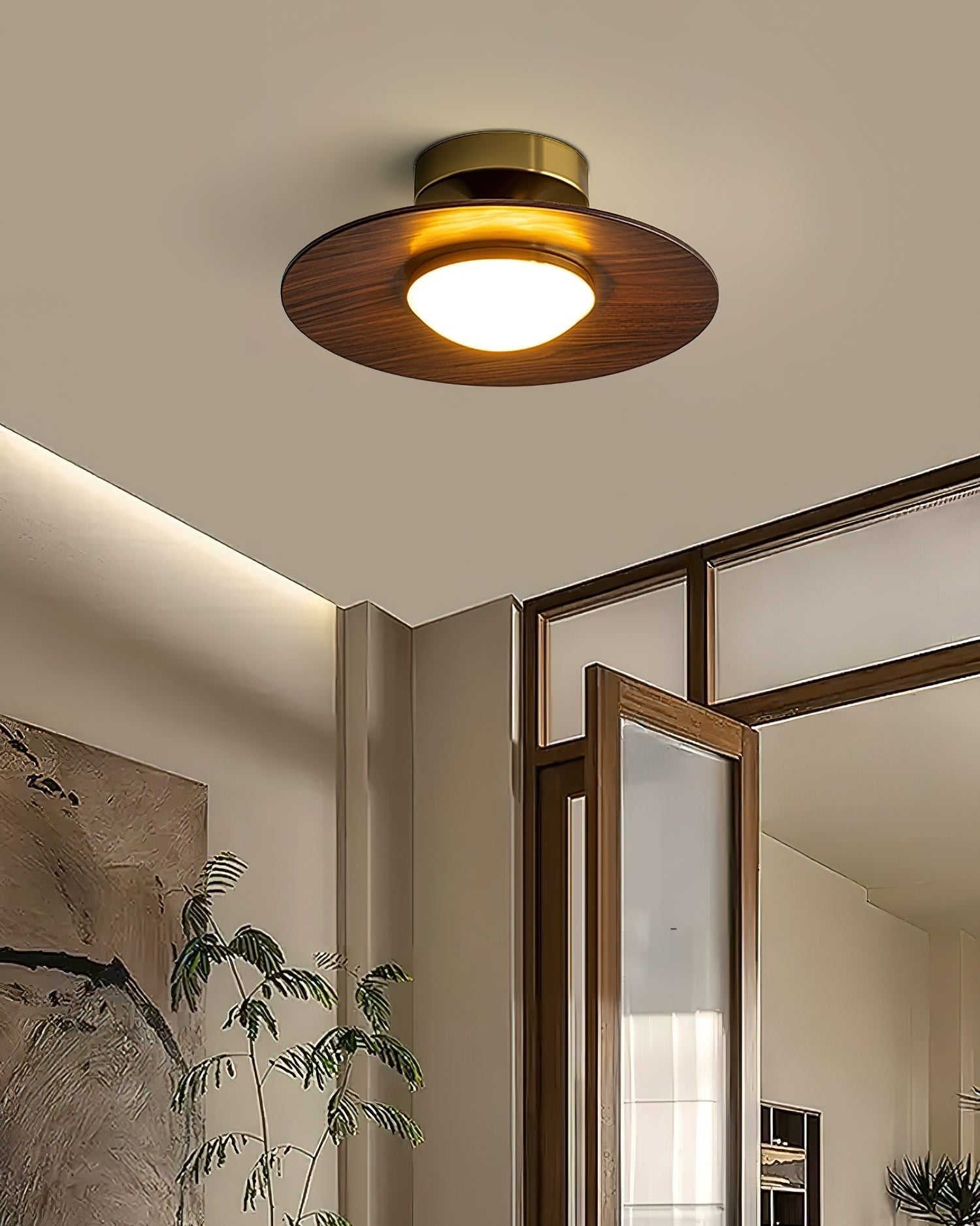 Semi Flush Ceiling Light | Modern LED Ceiling Fixture
