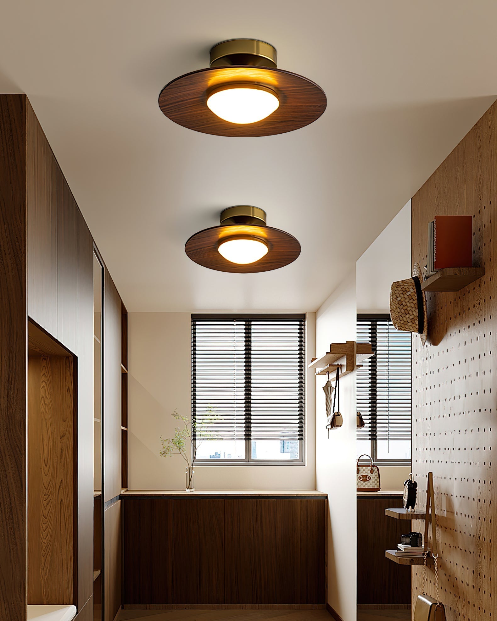 Semi Flush Ceiling Light | Modern LED Ceiling Fixture