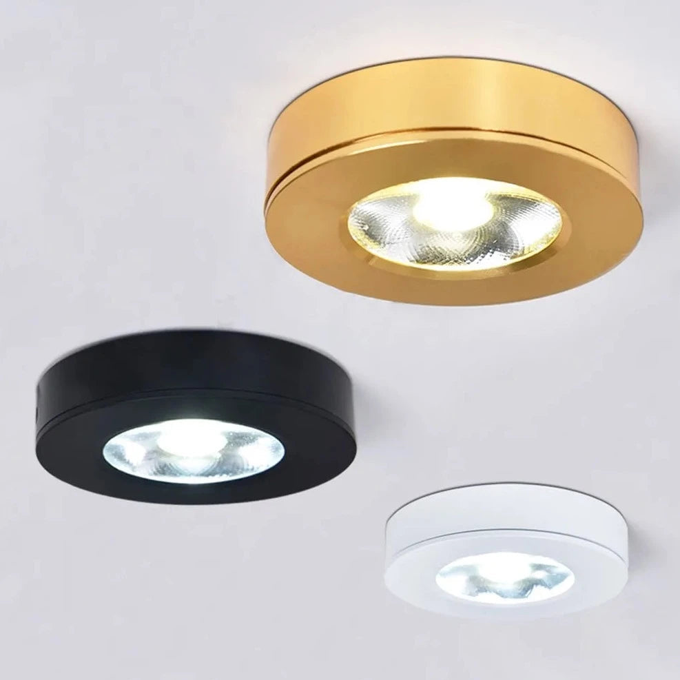 Slim Ceiling Spotlight | Low Profile Surface Mount Lighting
