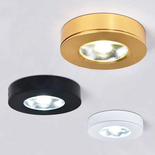 Slim Ceiling Spotlight | Low Profile Surface Mount Lighting