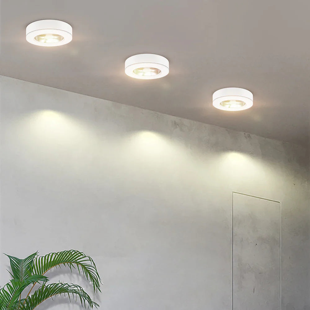 Slim Ceiling Spotlight | Low Profile Surface Mount Lighting