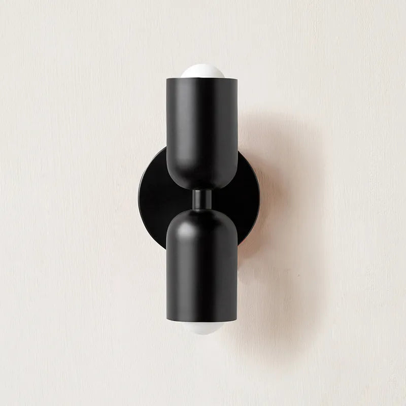 Double Up Down Wall Light | Modern Sconce For Living Room Bedroom Hallway