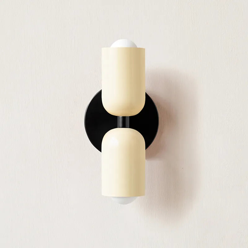 Double Up Down Wall Light | Modern Sconce For Living Room Bedroom Hallway