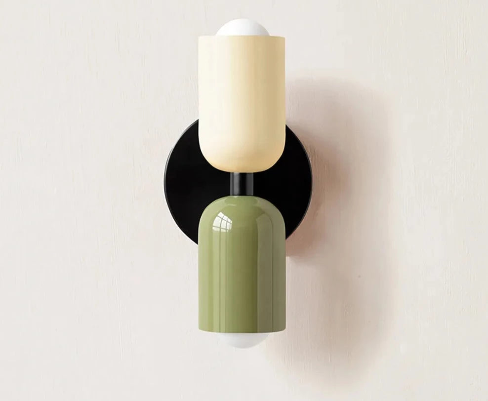 Double Up Down Wall Light | Modern Sconce For Living Room Bedroom Hallway