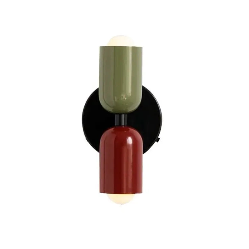 Double Up Down Wall Light | Modern Sconce For Living Room Bedroom Hallway