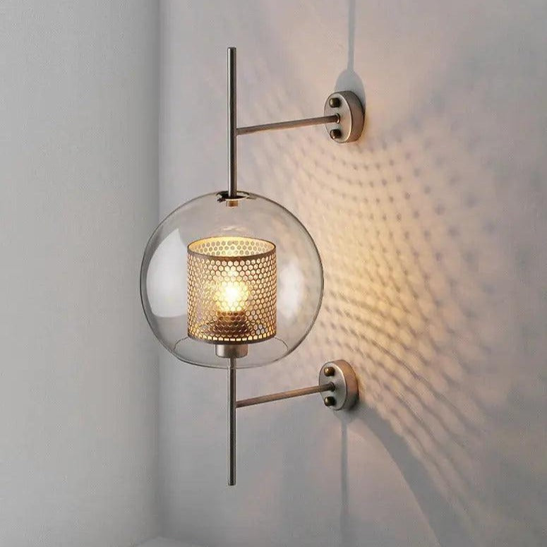 Wall Light | Glass Shade Modern Sconce