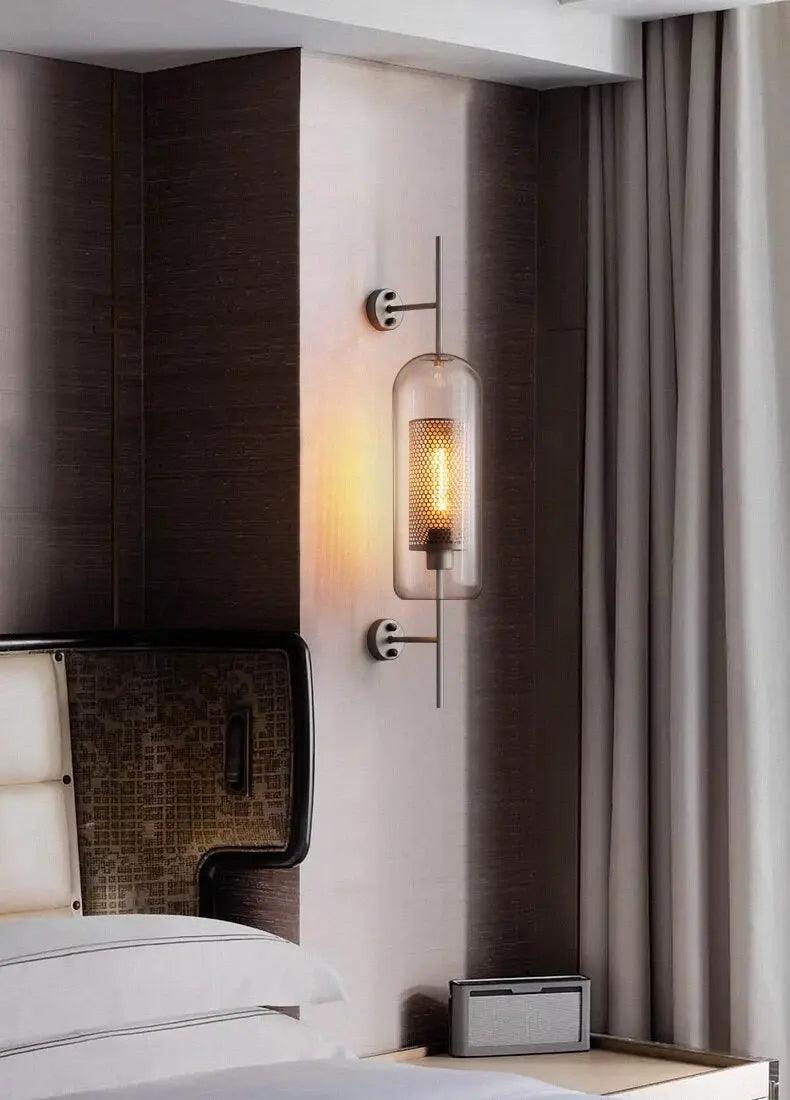 Wall Light | Glass Shade Modern Sconce