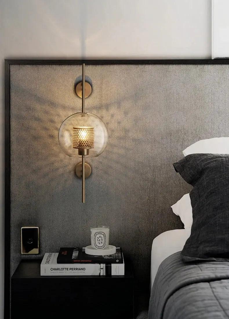 Wall Light | Glass Shade Modern Sconce