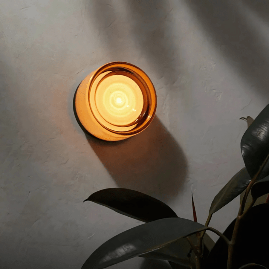 Small Round Wall Light | Modern LED Sconce