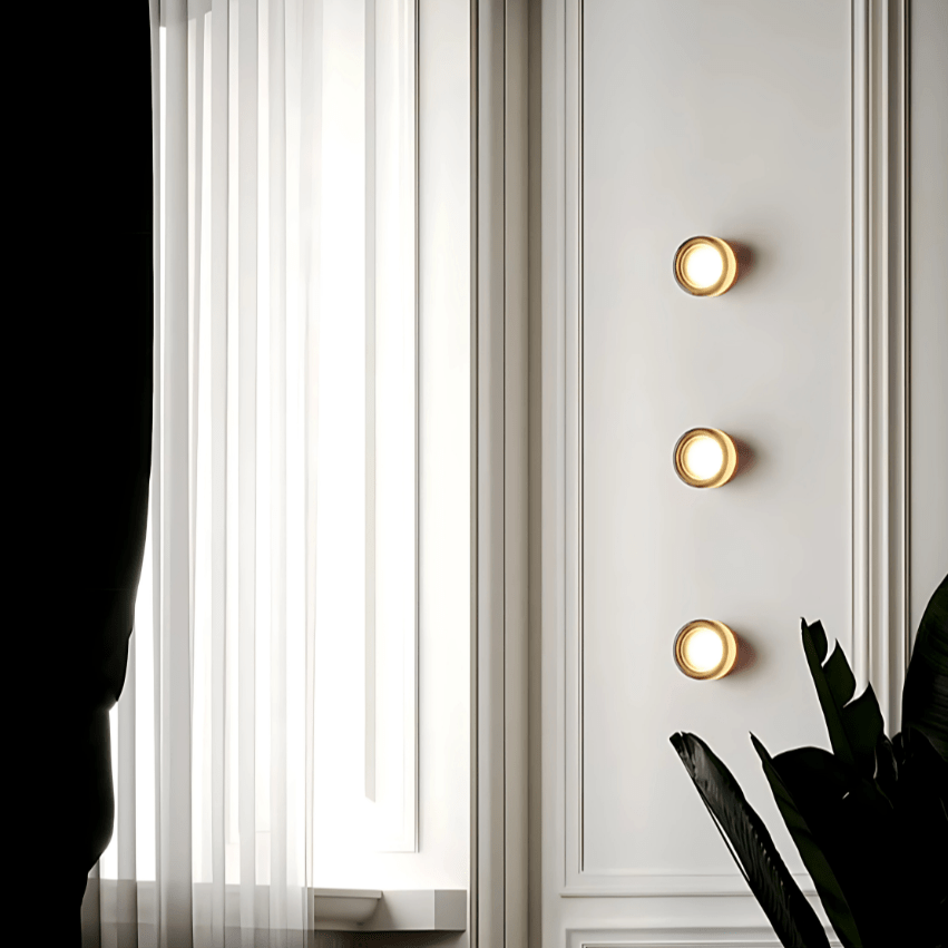 Small Round Wall Light | Modern LED Sconce
