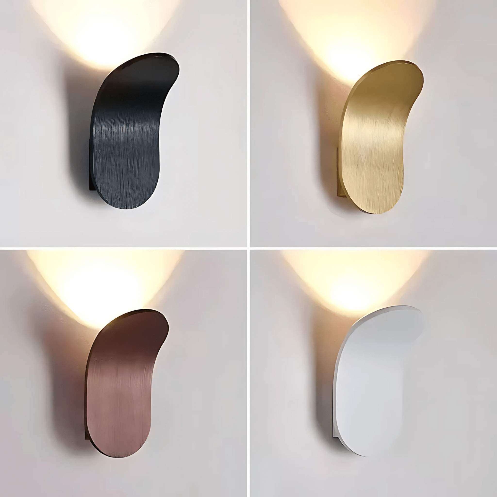 Curved Wall Light | Modern LED Sconce