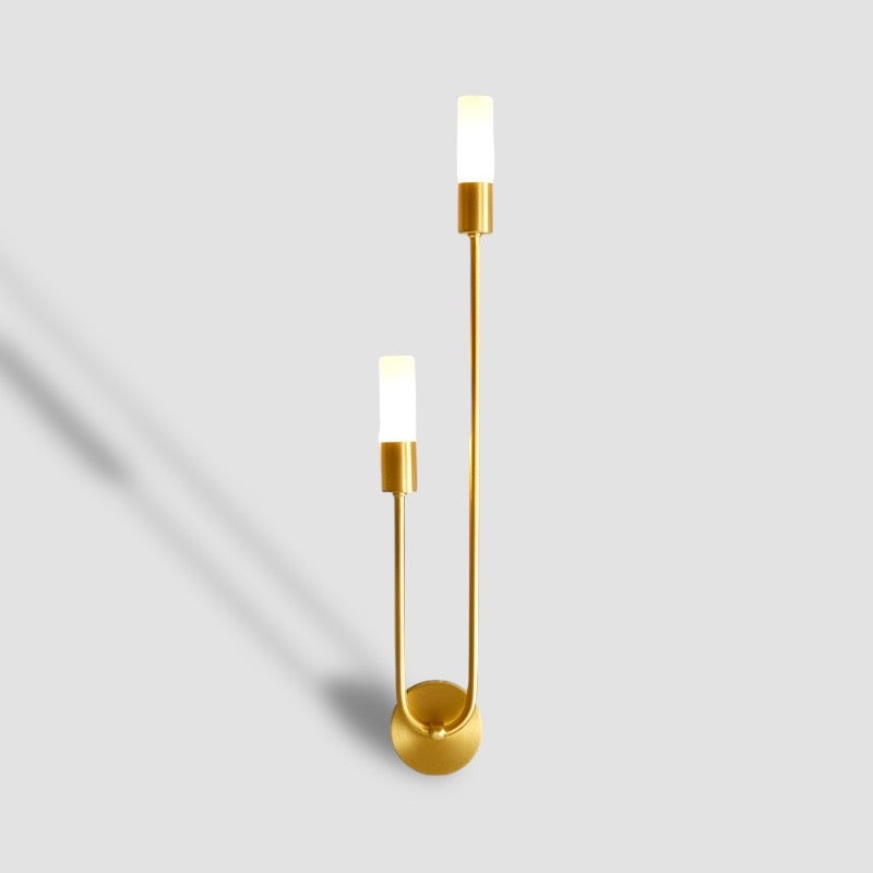 Minimalist Wall Sconce | Double Tube Design For Bedroom Living Room Hallway