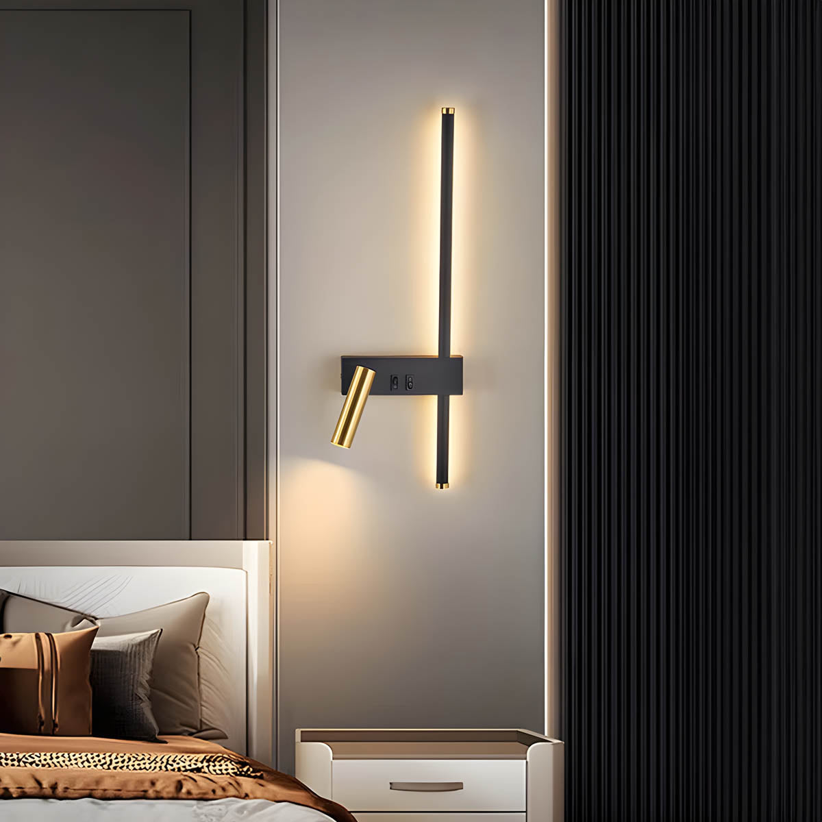 Minimalist Accent Lighting Wall Light | Reading Spotlight
