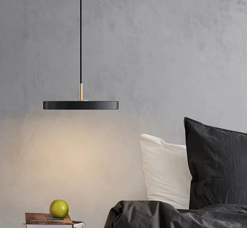 Round UFO Pendant Light | Modern Disc Design For Dining Table Living Room Bedroom