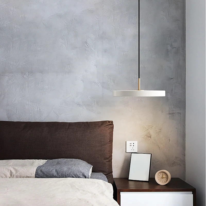 Round UFO Pendant Light | Modern Disc Design For Dining Table Living Room Bedroom