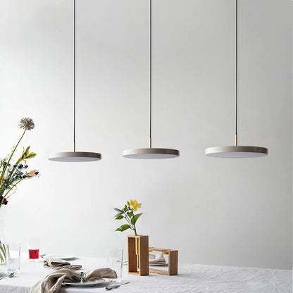 Round UFO Pendant Light | Modern Disc Design For Dining Table Living Room Bedroom