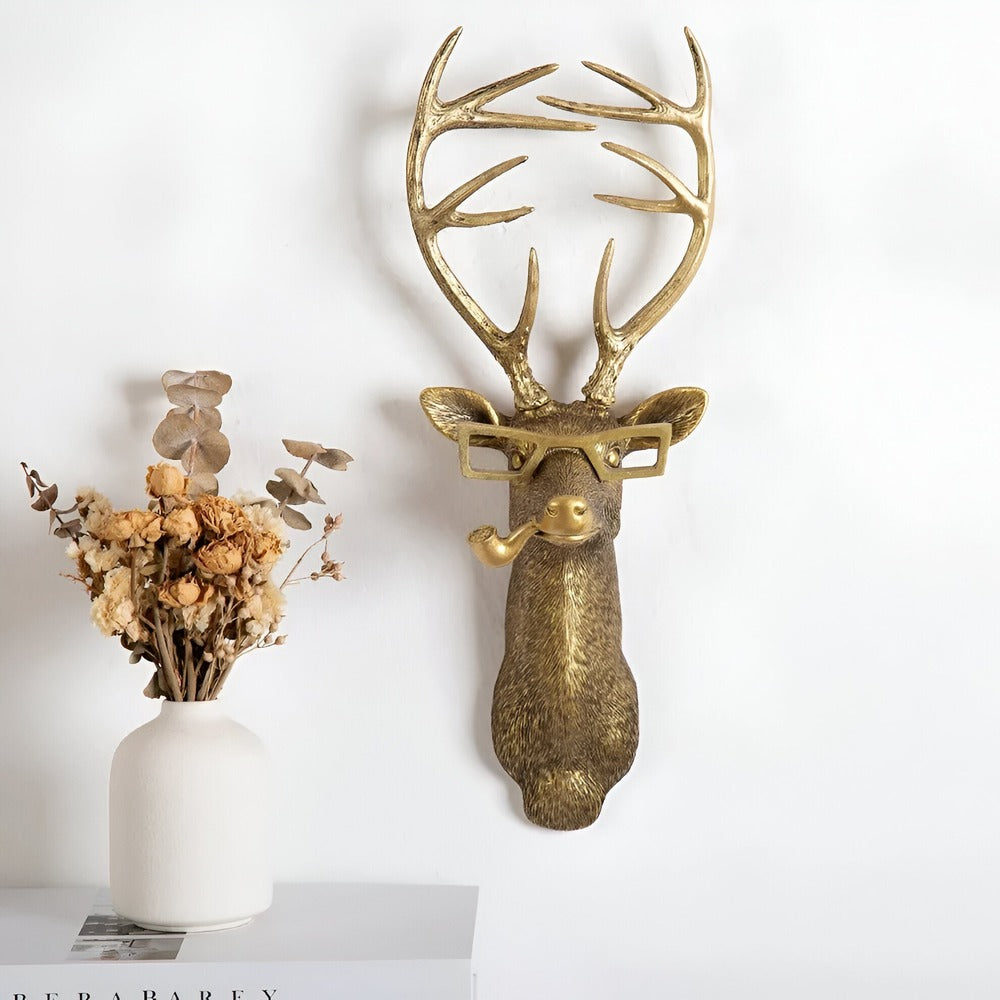 Animal Head Wall Hook | Decorative Coat And Key Holder